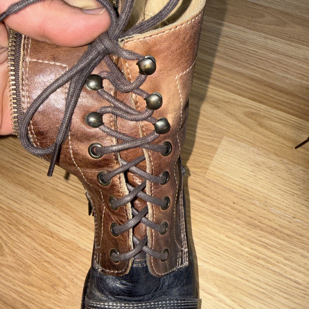 Bed Stu Judgement Women's Booties Side Zip Size 9 -runs small,‎ fits like 8.5 - Picture 6 of 9
